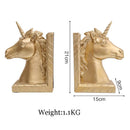 Abstract Gold Resin Statue Handicraft for Living Room, Office Desk Decor - DecorBites™