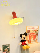 DecorBites™ Cream Wind Wall Lamp LED E27 Swing Arm Telescopic Staircase Bedside Reading