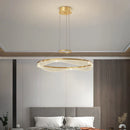 DecorBites™ Acrylic Living Room Chandelier Pendant Light Fixture_LED Hanging Lamp