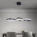 DecorBites™ Acrylic Chandelier LED Ceiling Light Minimalist Design for Dining Room
