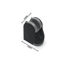 DecorBites™ Adjustable Shower Head Holder Wall Mount for Bathroom • White ABS Fixture Base