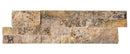 Scabos Ledger 3D Panel 6"x24" Natural Travertine Wall Tile - Full Truckload top view