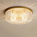 DecorBites™ Crystal Flush Mount Ceiling Light for Home Hotel Restaurant Decoration