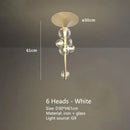 DecorBites™ LED Bubble Chandelier Clear Glass Ball Pendant Lamp for Dining Room & Bar