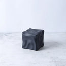 DecorBites™ Gold Ceramic Geometric Irregular Fold Pattern Decorative Figurine