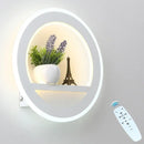 DecorBites™ Dimmable LED Wall Lamp with Remote Control for Bedroom and Living Room