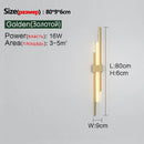 Minimalist black decorbites led wall lamp – living room sconce