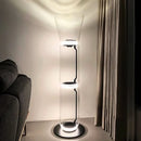DecorBites™ Heavy Glass LED Floor Lamp: Modern Nordic Light for Living Room and Bedroom
