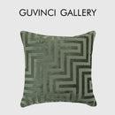 DecorBites™ Geometric Jacquard Throw Pillowcase Double Sided Luxury Cushion Cover
