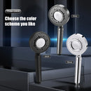 DecorBites™ Large Panel Adjustable High Pressure Shower Head for Eco-Friendly Rainfall Experience