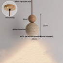 Modern white concrete led pendant lamp dining room lighting