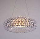 DecorBites™ Caboche LED Chandelier: Artistic Nordic Acrylic Pendant Light for Living Room & Restaurant