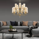 DecorBites™ American Lustre Glass Chandelier LED Pendant Light Fixture
