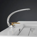 DecorBites™ Brushed Gold Basin Faucet - Single Handle Bathroom Sink Faucet