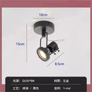 DecorBites™ LED Industrial Bedroom Wall Lamp Black/Nickel Mounted Studio Cafe Background