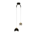 DecorBites™ Crystal Round Chandelier: Luxury Modern Nordic Master Bedroom Pendant Lamp