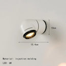 DecorBites™ LED Wall Light White Red PVC 4000K Modern Sconce for Bedroom Living Room
