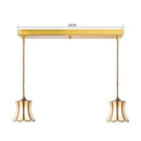 DecorBites™ Glass Copper LED Pendant Lights: Modern Nordic Lighting for Home, Dining, & Restaurant