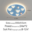 DecorBites™ Cloud Shape Ceiling Lights Pink Blue 50CM - Indoor Decorative Ceiling Lamps