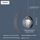 DecorBites™ Crystal Jellyfish Chandelier: New Light Luxury Fawn Decorative Pendant