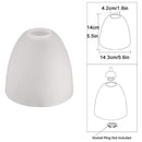 DecorBites™ Frosted Glass Shade for E27 E26 Ceiling Fan Wall Light Pendant Lamp