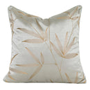 DecorBites™ Gold Quatrefoil Geometric Jacquard Pillow Cover - Luxury Home Decor
