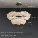 DecorBites™ Crystal Bead Chandelier LED Lights for Modern Luxury Home Decor & Bedroom