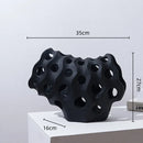 DecorBites™ Coral Geometric Resin Sculpture Sea Creature Decor Figurine