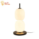 DecorBites™ Glass Gourd Table Lamp Marble Base Modern LED Indoor Lighting