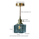 DecorBites™ Cracked Glass LED Pendant Light for Cafe Bar Kitchen Living Room