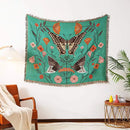 DecorBites™ Gothic Thread Blanket Throw Tapestry - Versatile Home Decor & Outdoor Essential