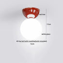 DecorBites™ Glass Iron LED Ceiling Light - Modern Nordic Style Lighting Fixtures
