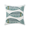 DecorBites™ Daisy Yellow Floral Geometric Pillow Cover - Soft Cozy Embroidery for Living Room
