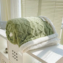 DecorBites™ Lambswool Coral Flannel Blanket for Home & Office - Cozy Sofa & Bed Cover