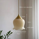 DecorBites™ Glass Copper Led Pendant Light: Nordic Modern Loft Decor for Bedroom, Kitchen, Bar