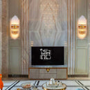 DecorBites™ Gold Crystal Wall Lights: Modern LED Sconce for Bedroom, Living Room & Bathroom