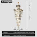 Modern gold decorbites crystal chandelier staircase pendant light
