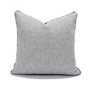 DecorBites™ Geometric Elephant Chenille Cushion Cover, Soft Fringed Pillow Case, Home Decoration