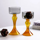 DecorBites™ Geometric Glass Vase Candle Holder Flowerpot Terrarium Home Decor Accessories