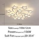 DecorBites™ LED Acrylic Chandelier Lights with Remote for Home Indoor Lighting