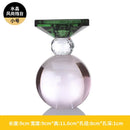 DecorBites™ Crystal Candle Holder: Elegant Table Centerpiece for Romantic Events & Home Decor