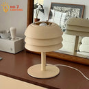 DecorBites™ Cream Medieval Design LED Table Lamp for Bedroom, Living Room, Kitchen, Cafe