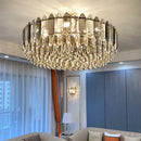 DecorBites™ Crystal Chandelier: Post Modern Luxury Light for Living Room, Bedroom, Kitchen & Dining Room