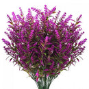 DecorBites™ Lavender Grass Plastic Flowers for Home Décor & DIY Photography
