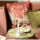 DecorBites™ Dancing Crane Decorative Cushion Cover: High Grade French Retro Pillow Case 45x45cm
