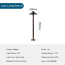 DecorBites™ LED Lawn Light: Outdoor Waterproof Aluminum Spot for Courtyard, Garden, Park, Pathway
