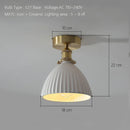 DecorBites™ Japanese Ceramic Chandelier Lighting for Kitchen Dining Room Luxury Led Ceiling Lamp