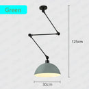 DecorBites™ Adjustable Long Arm Pendant Light for Living Room Bedroom Dining Room