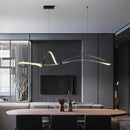 DecorBites™ Gold Dine Pendant Light for Living Room Decor & Dining Table | Noedic LED Chandelier Fixtures