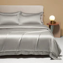 DecorBites™ 120S Natural Fabric Bedding Set Summer Cooling Fitted Sheet Skin Friendly Bedclothes